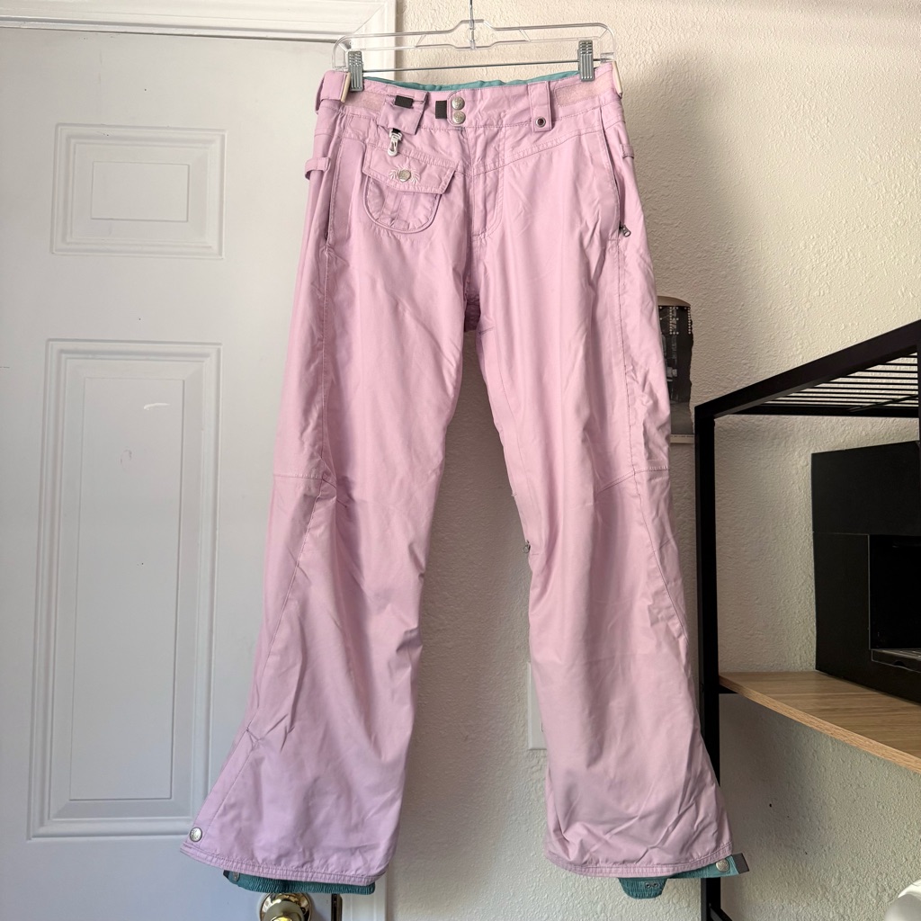 686 Women’s Pink Ski Snow Nylon Pants
